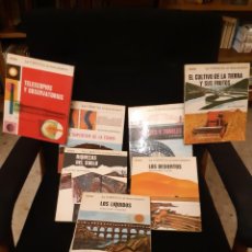 Libros de segunda mano: 7 LIBROSLA CIENCIA AL DESCUBIERTO:TELESCOPIOS Y OBSEVATORIOS-PUENTES Y TÚNELES-RIQUEZAS DEL SUELO..L