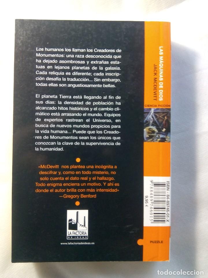 Libros de segunda mano: LAS M&Aacute;QUINAS DE DIOS / JACK McDEVITT - Foto 2