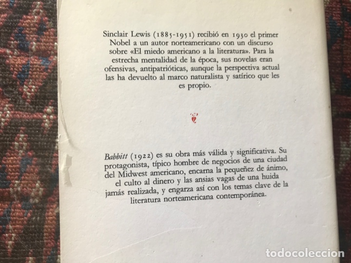 Libros de segunda mano: Babbitt. Sinclair Lewis. C&aacute;tedra - Foto 2