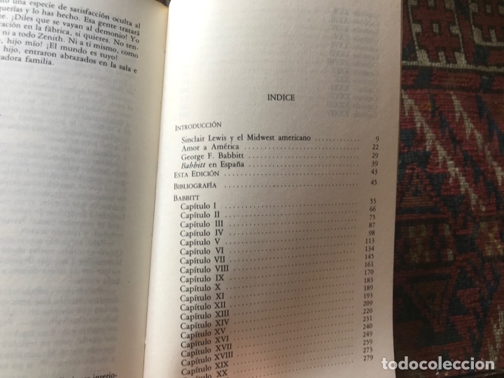 Libros de segunda mano: Babbitt. Sinclair Lewis. C&aacute;tedra - Foto 3