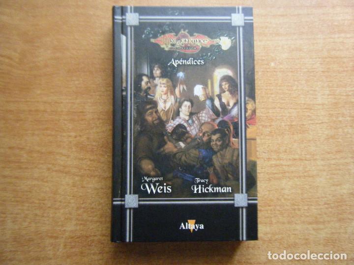 Libros de segunda mano: apendices de la dragonlance, altaya en tapa dura.