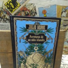 Libros de segunda mano: JULIO VERNE. RBA. AVENTURAS DE UN NIÑO IRLANDÉS.. Lote 267618874