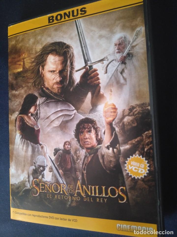 Libros de segunda mano: cinemania bonus disc. el se&ntilde;or de los anillos el retorno del rey. estado perfecto