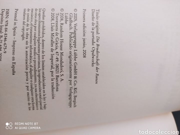 Libros de segunda mano: Trece runas Michael Peinkofer - Foto 2