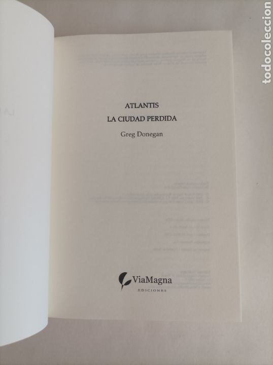 Libros de segunda mano: Atlantis. La ciudad perdida / Greg Donegan - Foto 2