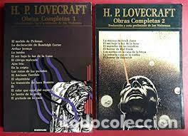 Libros de segunda mano: obras completas I y II H P Lovecraft