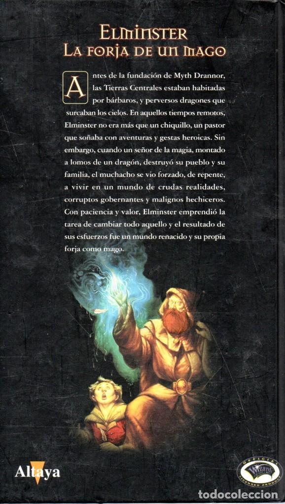 Libros de segunda mano: LA FORJA DE UN MAGO - ELMINSTER VOL.1 - REINOS OLVIDADOS ALTAYA 2008 - Foto 2 - 304021258