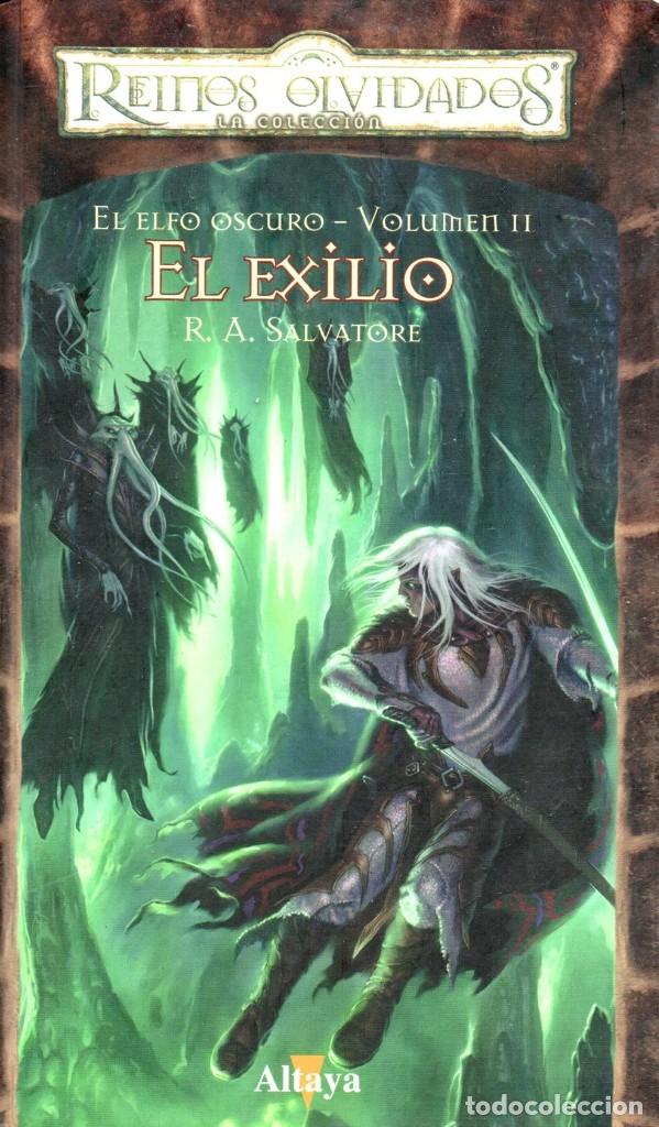 Libros de segunda mano: EL EXILIO - EL ELFO OSCURO VOL. 2 - REINOS OLVIDADOS ALTAYA 2008 - Foto 1 - 304027278