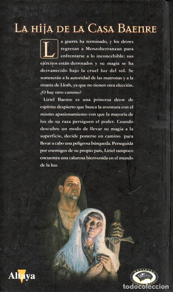 Libros de segunda mano: LA HIJA DE LA CASA BAEMRE - LIRIEL LA ELFA OSCURA VOL. 1 - REINOS OLVIDADOS ALTAYA 2008 - Foto 2 - 304049828