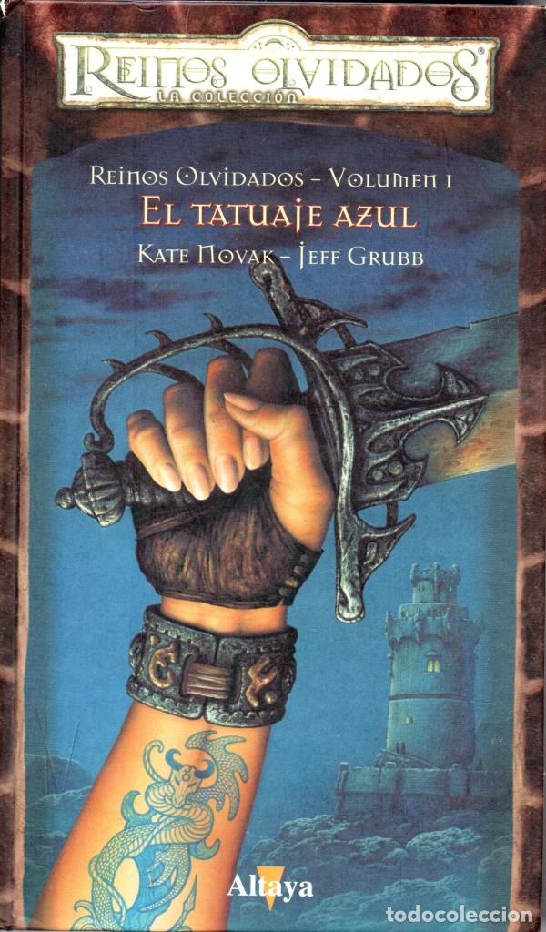 Libros de segunda mano: EL TATUAJE AZUL, REINOS OLVIDADOS VOL. 1 - REINOS OLVIDADOS ALTAYA 2008 - Foto 1 - 304069763