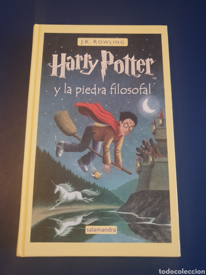 Libros de segunda mano: HARRY POTTER Y LA PIEDRA FILOSOFAL J.K.ROWLING SALAMANDRA 30&deg;EDICI&Oacute;N 2001