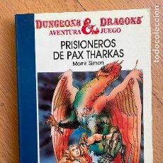 Libros de segunda mano: PRISIONEROS DE PAX THARKAS, DUNGEONS & DRAGONS, MORRIS SIMON, NUMERO 1. Lote 314370268