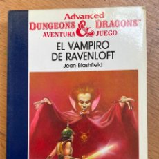 Libros de segunda mano: EL VAMPIRO DE RAVENLOFT JEAN BLASHFIELD, ADVANCED DUNGEONS & DRAGONS. Lote 314380933