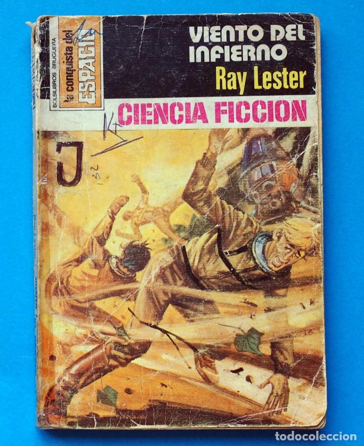 Libri di seconda mano: NOVELA DE CIENCIA FICCI&Oacute;N: LA CONQUISTA DEL ESPACIO. VIENTO DEL INFIERNO. A&Ntilde;O 1977
