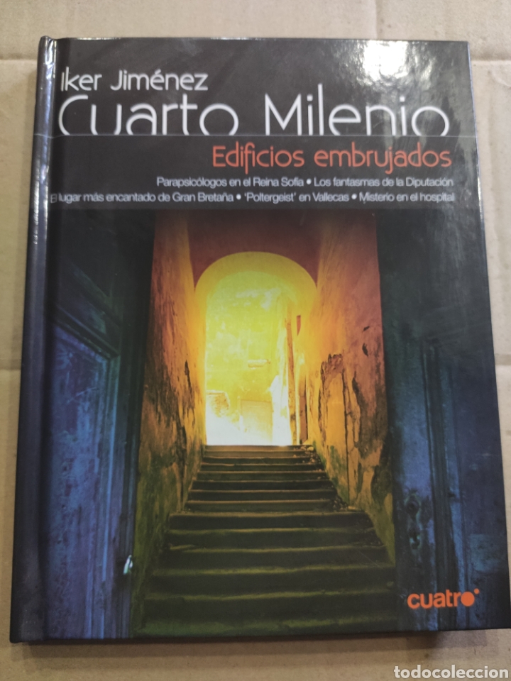 Libros de segunda mano: CUARTO MILENIO. EDIFICIOS EMBRUJADOS. IKER JIMENEZ. CON DVD - Foto 1