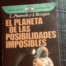 Libros de segunda mano: 'EL PLANETA DE LAS POSIBILIDADES INFINITAS'. PLAZA & JANÉS. 1976. CON TEJUELO DE BIBLIOTECA.. Lote 333000938