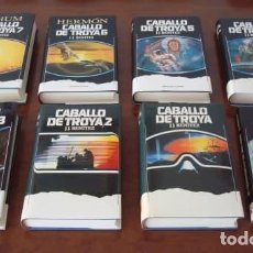 Libros de segunda mano: LOTE CON 7 LIBROS DE CABALLO DE TROYA MÁS TESTAMENTO DE SAN JUAN, J. J. BENÍTEZ. Lote 334751183