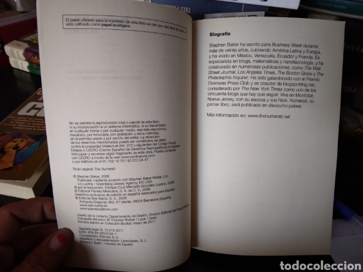 Libros de segunda mano: Numerati - Foto 5