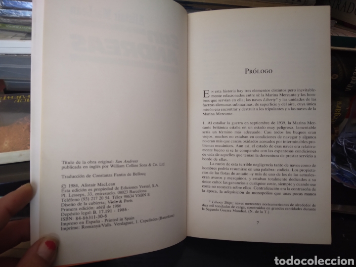 Libros de segunda mano: San Andreas - Foto 6