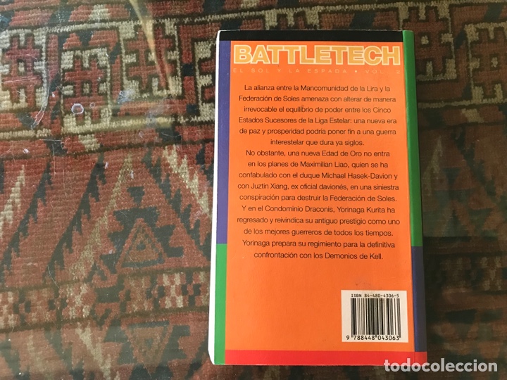 Libros de segunda mano: La gran alianza. Michael A. Stackpole. Timun Mas. Battletech - Foto 3