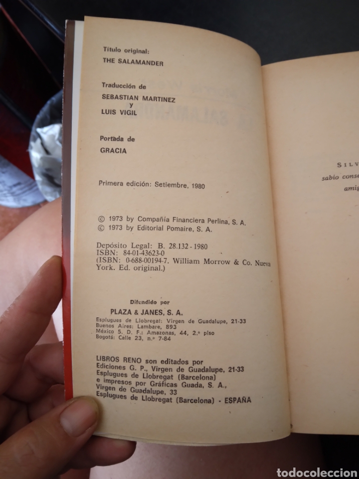 Libros de segunda mano: LA SALAMANDRA - Foto 6