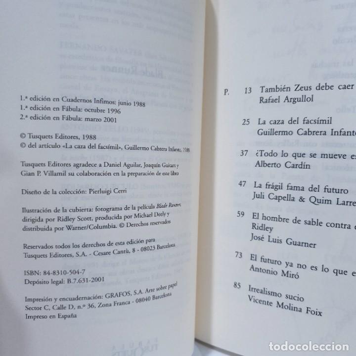 Libros de segunda mano: BLADE RUNNER - AA.VV. - Foto 5