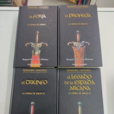 Libros de segunda mano: LA ESPADA DE JORAM OBRA COMPLETA 4 TOMOS MARGARET WEIS Y T. HICKMAN PLANETA CARTONE. Lote 347920783