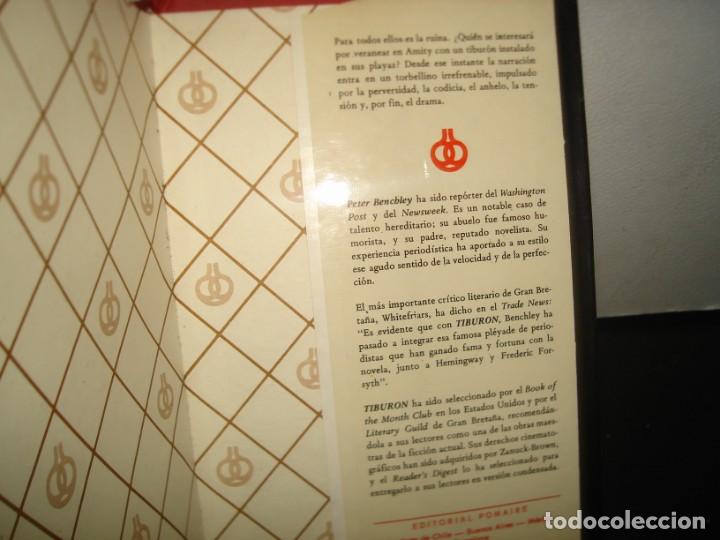 Libros de segunda mano: 36- TIBUR&Oacute;N - PETER BENCHLEY - Foto 4