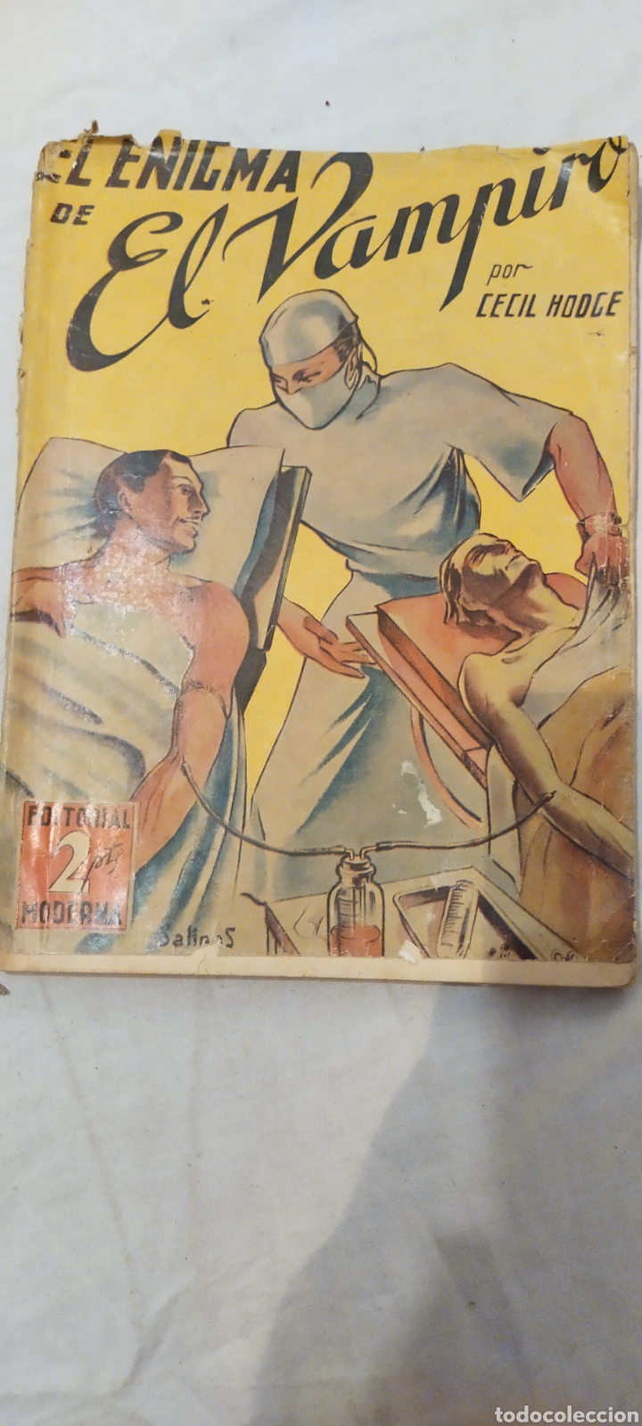 Libros de segunda mano: El enigma de el vampiro - Foto 1