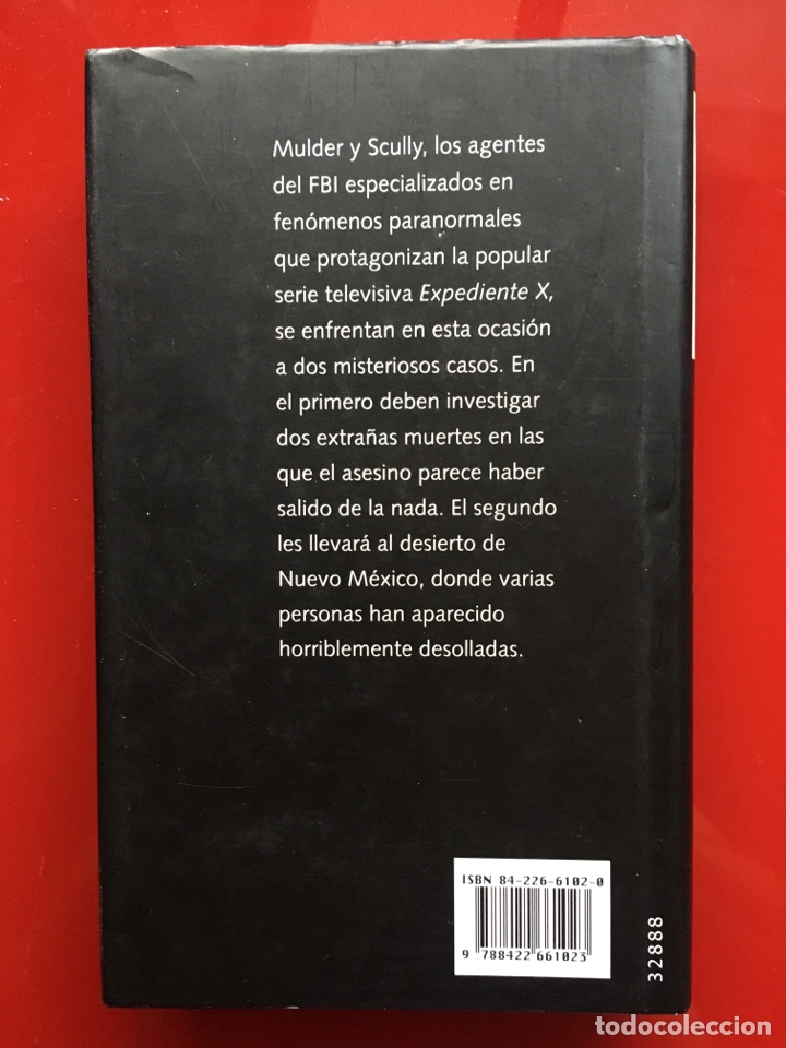 Libros de segunda mano: Expediente X - C&iacute;rculo de Lectores - Foto 3