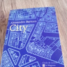 Libros de segunda mano: CITY DE ALESSANDRO BARICCO EN CATALAN.. Lote 362939345