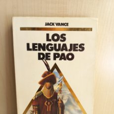 Libros de segunda mano: LOS LENGUAJES DE PAO. JACK VANCE. EDICIONES B, COLECCIÓN LIBRO AMIGO CIENCIA FICCIÓN 10, 1987.. Lote 363746340
