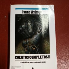 Libros de segunda mano: ISAAC ASIMOV CUENTOS COMPLETOS 2. Lote 363862705