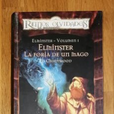 Libros de segunda mano: GREENWOOD, ED. ELMINSTER : LA FORJA DE UN MAGO (ELMINSTER ; 1) (REINOS OLVIDADOS). - ALTAYA, 2007. Lote 366260651