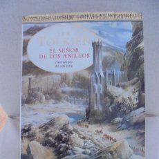 Libros de segunda mano: EL SEÑOR DE LOS ANILLOS. J. R. R. TOLKIEN. ILUSTRADO POR ALAN LEE. MINOTAURO 1999. TAPA DURA EN TELA. Lote 366703921
