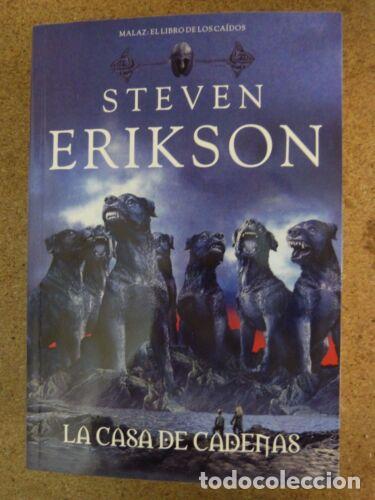 Livros em segunda m&atilde;o: Malaz:Libro de los Caidos.La Casa de las Cadenas.Steven Erikson.La Factoria