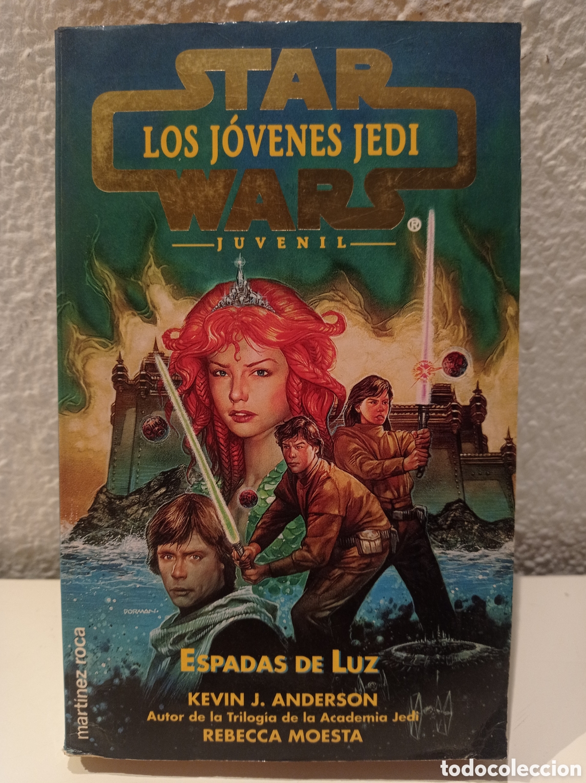 Libros de segunda mano: STAR WARS LOS JOVENES JEDI: ESPADAS DE LUZ