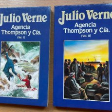 Libros de segunda mano: AGENCIA THOMPSON Y CIA VOL 1 Y 2, JULIO VERNE ORBIS. Lote 378093479