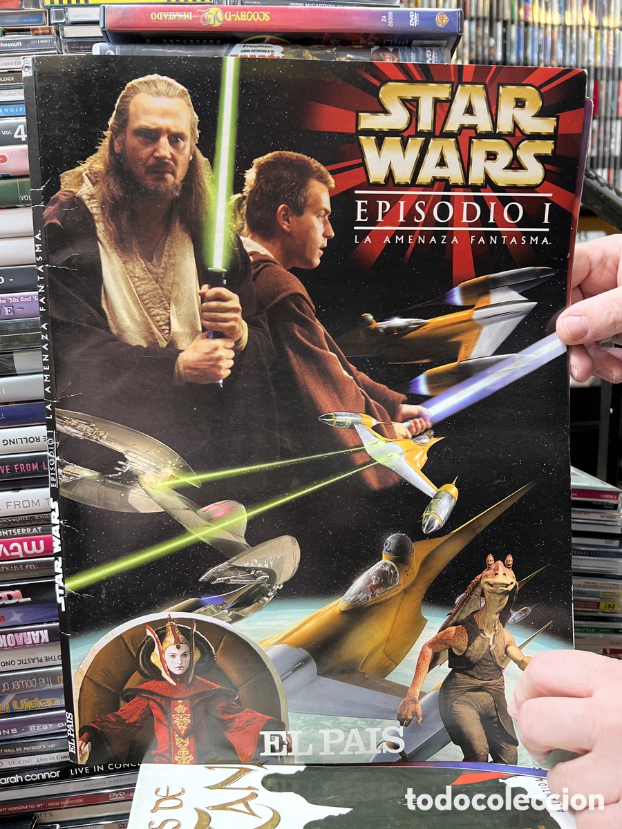 Libros de segunda mano: star wars episodio 1 l&aacute;minas el pa&iacute;s