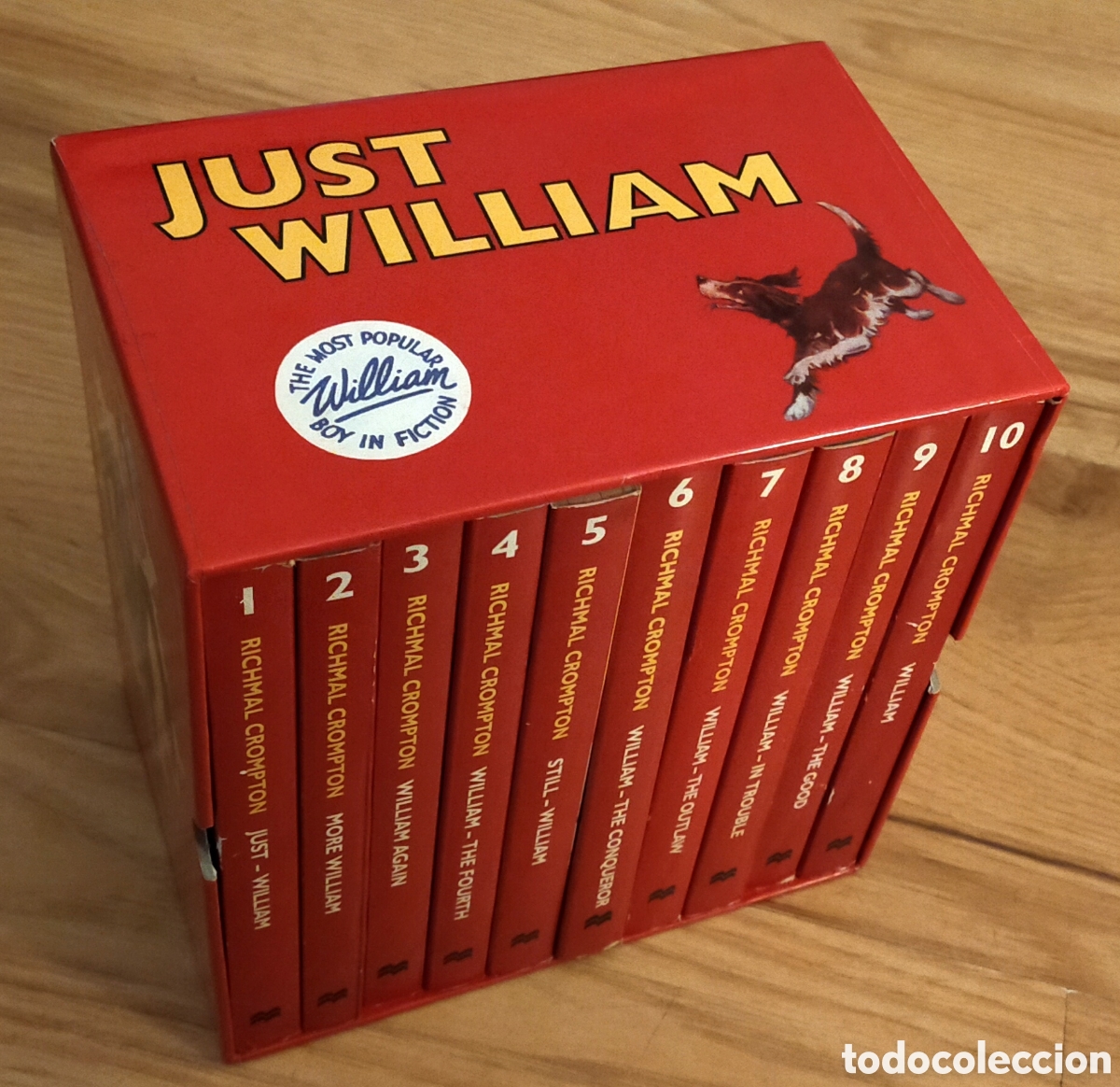Libros de segunda mano: EXCLUSIVO PACK JUST WILLIAM FACS&Iacute;MIL 1995 INGL&Eacute;S - COLECCIONISTA