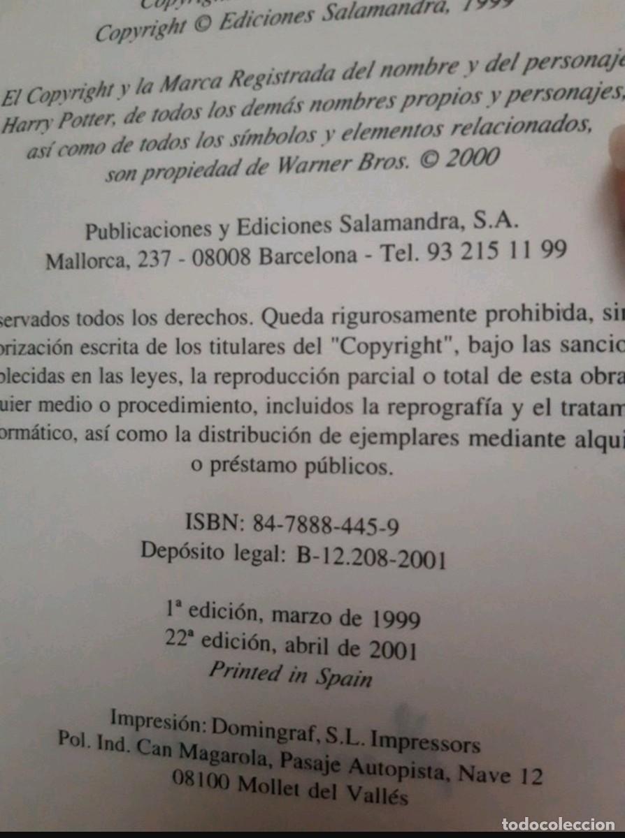 Libros de segunda mano: Harry Potter - Foto 3