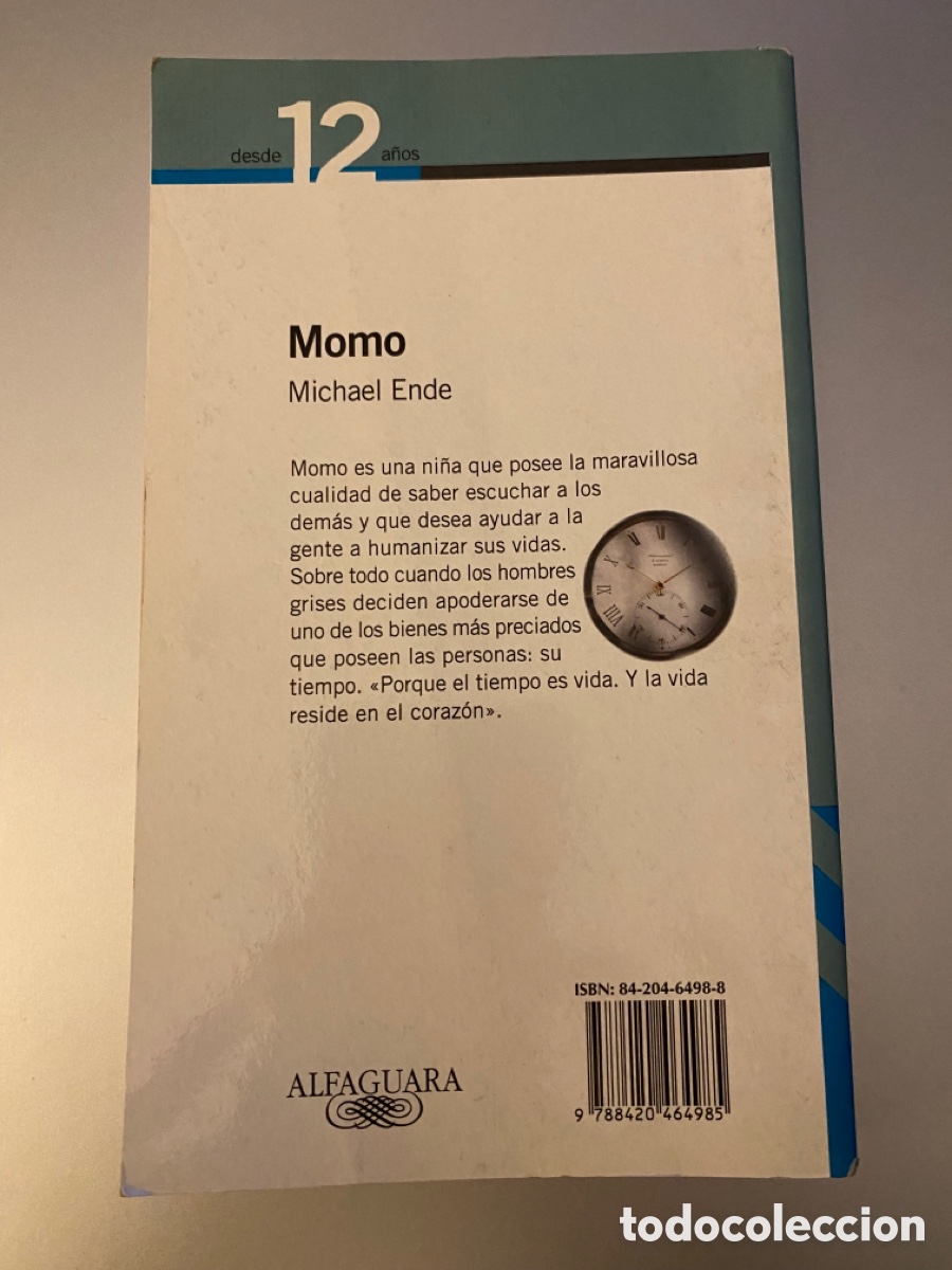 Libros de segunda mano: Momo . Michael Ende - Foto 2