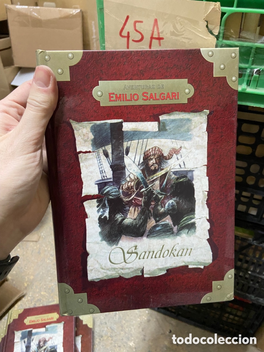 Livres d'occasion: Caja45A EMILIO SALGARI Sandokan