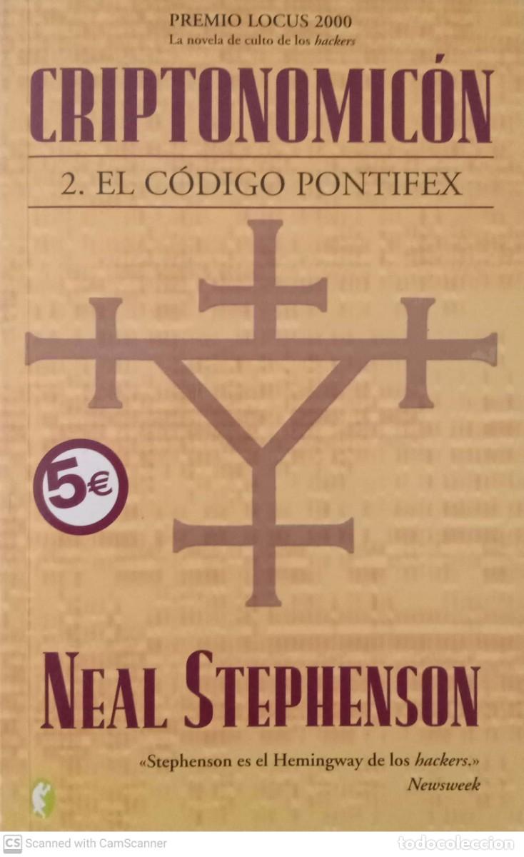 Libros de segunda mano: Criptonomic&oacute;n. 2 El c&oacute;digo pontifex [Neal Stephenson] - Foto 1