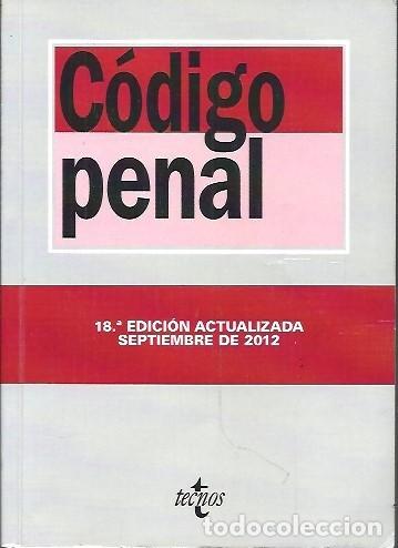 Libros de segunda mano: CODIGO PENAL 2012 TECNOS - Foto 1