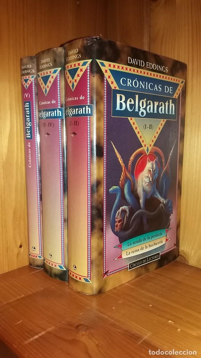Second hand books: CRONICAS DE BELGARATH, DAVID EDDINGS, COMPLETA, CIRCULO DE LECTORES