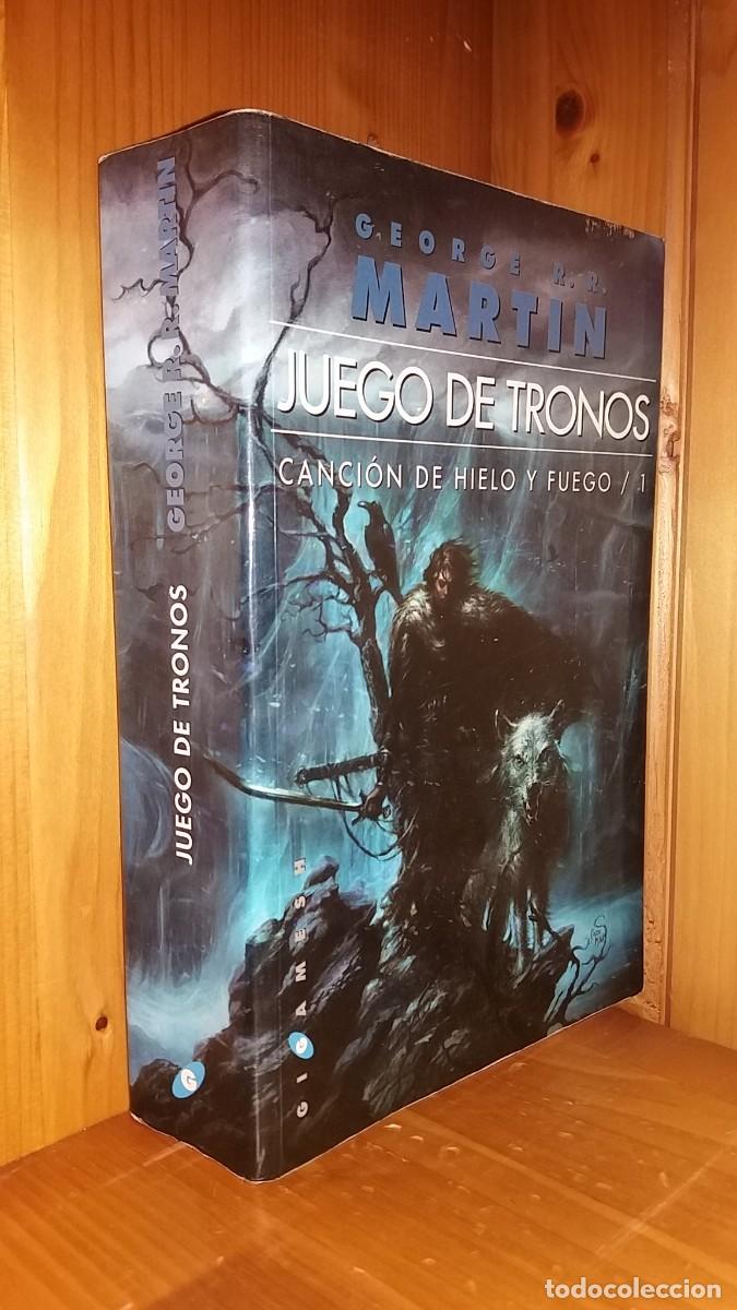 Libros de segunda mano: CANCION DE HIELO Y FUEGO 1, JUEGO DE TRONOS, GEORGE R R MARTIN, GIGAMESH, TERCERA EDICION, 2011
