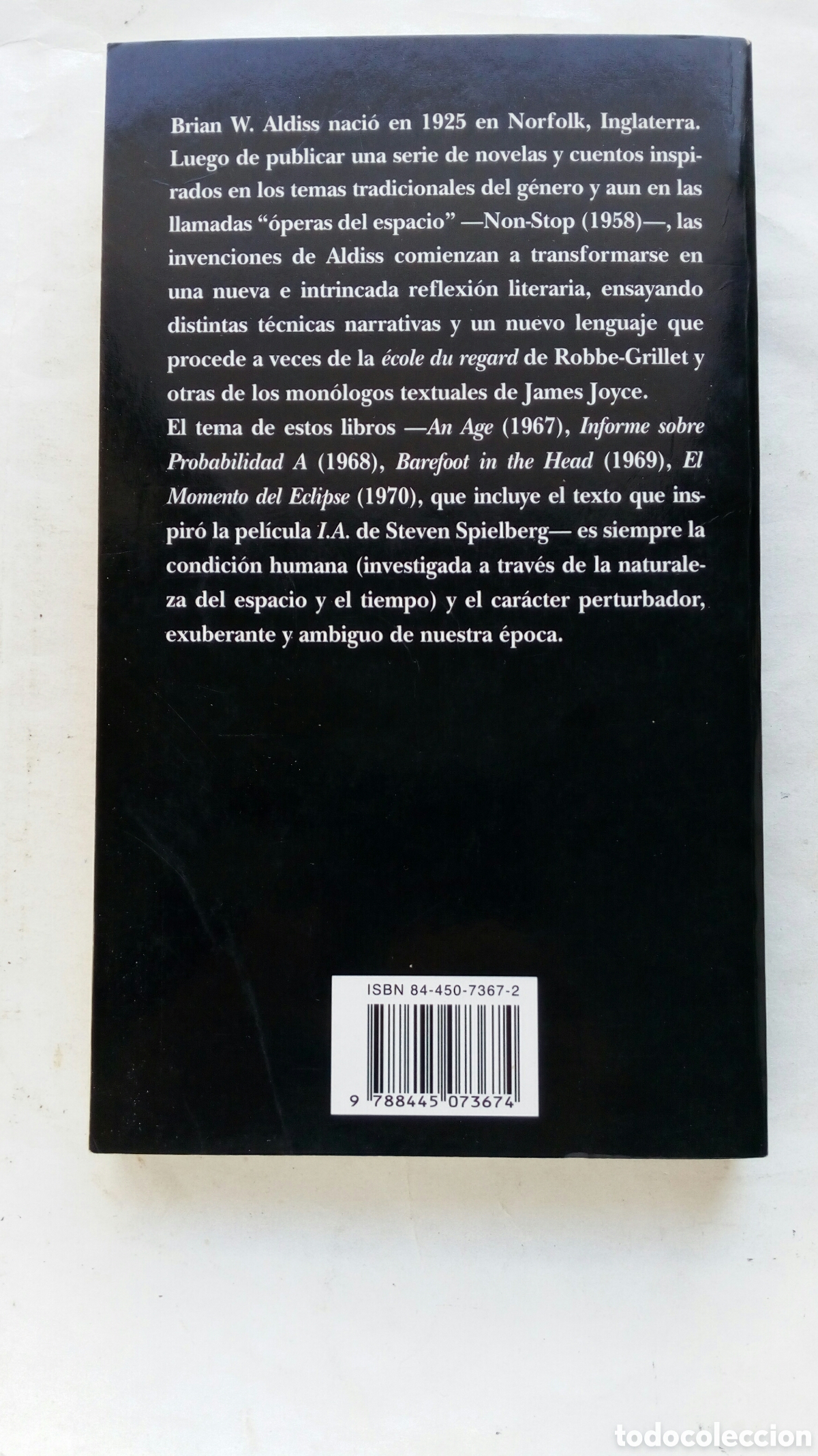 Libros de segunda mano: El momento del eclipse. Brian W. Aldiss. - Foto 2