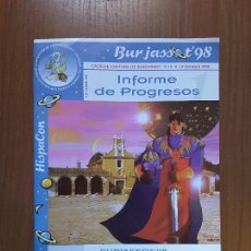 Libros de segunda mano: BURJASSOT 98 - INFORME DE PROGRESOS - OCTUBRE DE 1997