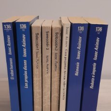 Libros de segunda mano: PACK 8 LIBROS CIENCIA FICCIÓN ISAAC ASIMOV. Lote 402487649